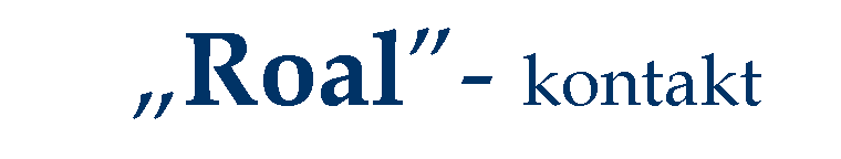 Pole tekstowe: 			�Roal�- kontakt