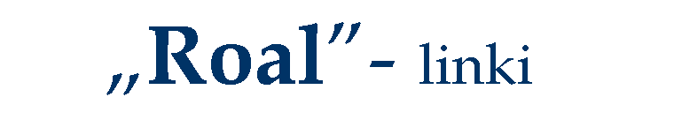 Pole tekstowe: 			�Roal�- linki